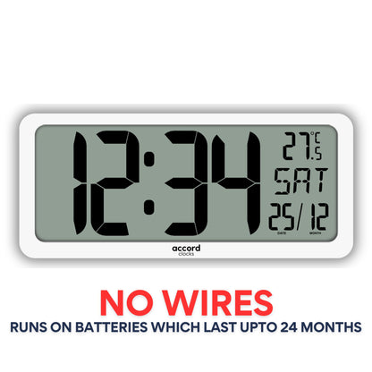 Silicon Valley 14-Inch Digital Wall Clock